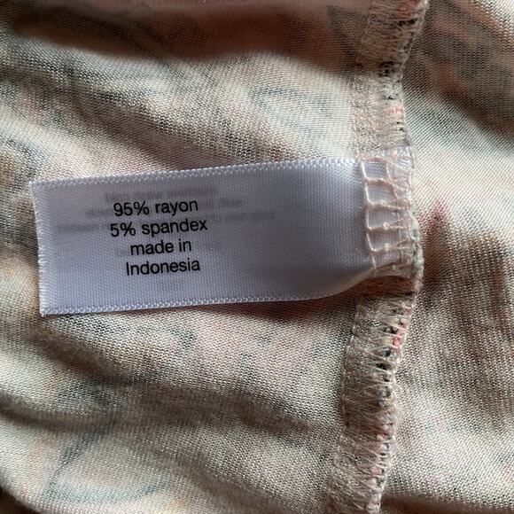 Lane Bryant Multicolor Floral Stretch Tank 14/16 - Picture 5 of 7